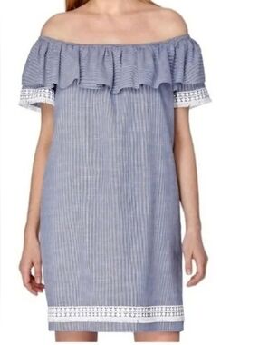 Tahari Mini Dress Off Shoulder